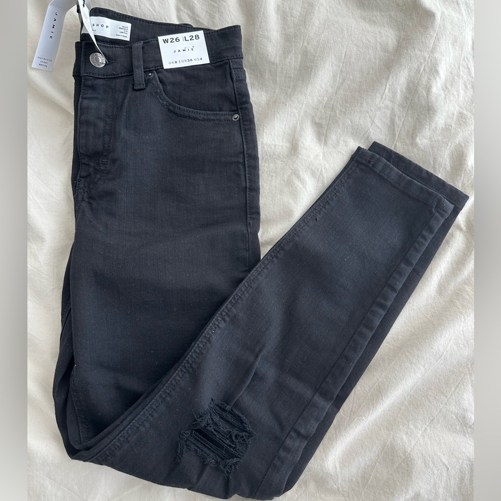 TOPSHOP Jamie High Waisted Skinny Jeans